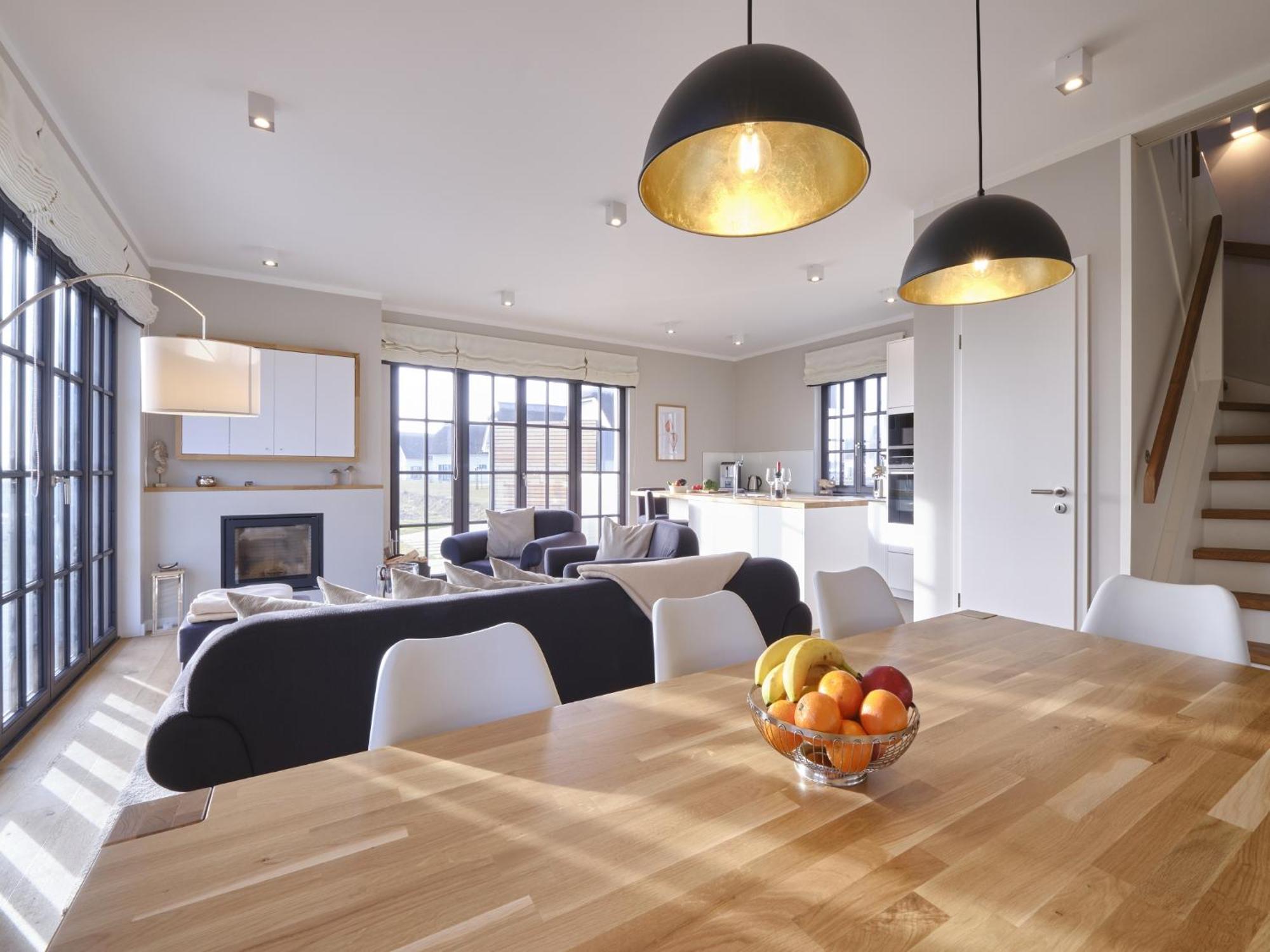 Reetland Am Meer - Luxusplus Reetdachvilla Mit 4 Schlafzimmern, Aussensauna, Loungebereich Und Kamin G07 Дранске Екстериор снимка